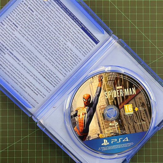 Spider - Man | Playstation 4 | PS4 | Used Game | No Manual - RetroguySA