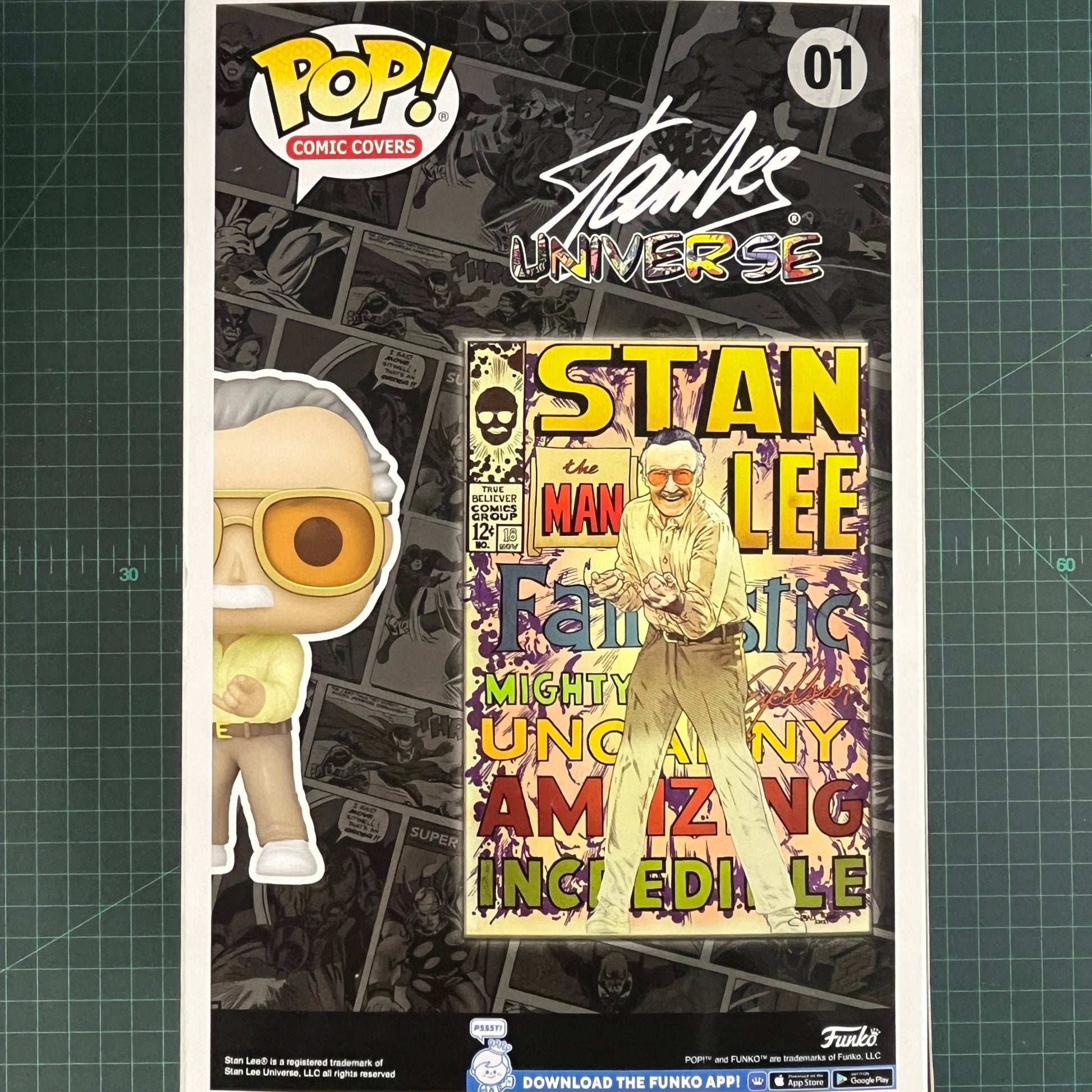 Stan Lee | #1 | Marvel Comic Covers: Stan Lee | Funko Pop | Collectible | Toy | In DMG Box - RetroguySA