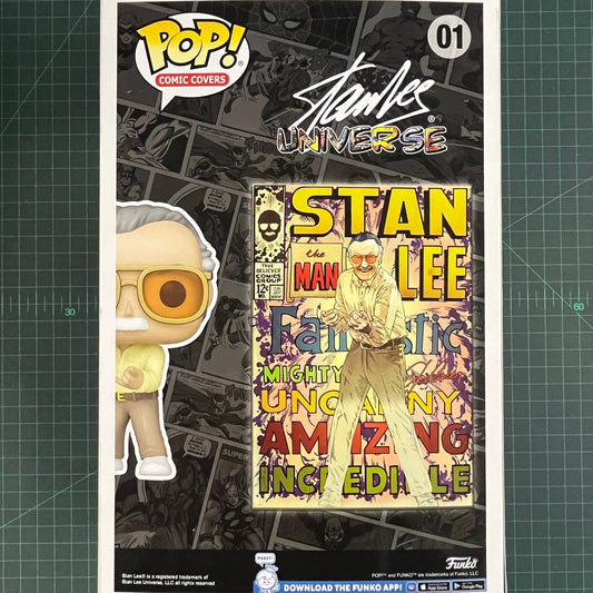 Stan Lee | #1 | Marvel Comic Covers: Stan Lee | Funko Pop | Collectible | Toy | In DMG Box - RetroguySA