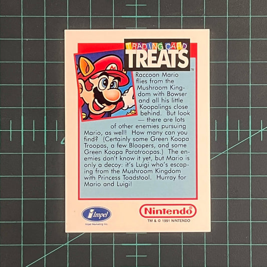 Super Mario Bros V2 | Impel Trading Card Treats | 1991 | Nintendo | Trading Card - RetroguySA