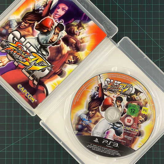 Super Street Fighter IV | PS3 | Playstation 3 | Used Game - RetroguySA