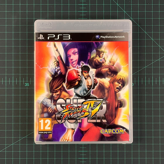 Super Street Fighter IV | PS3 | Playstation 3 | Used Game - RetroguySA