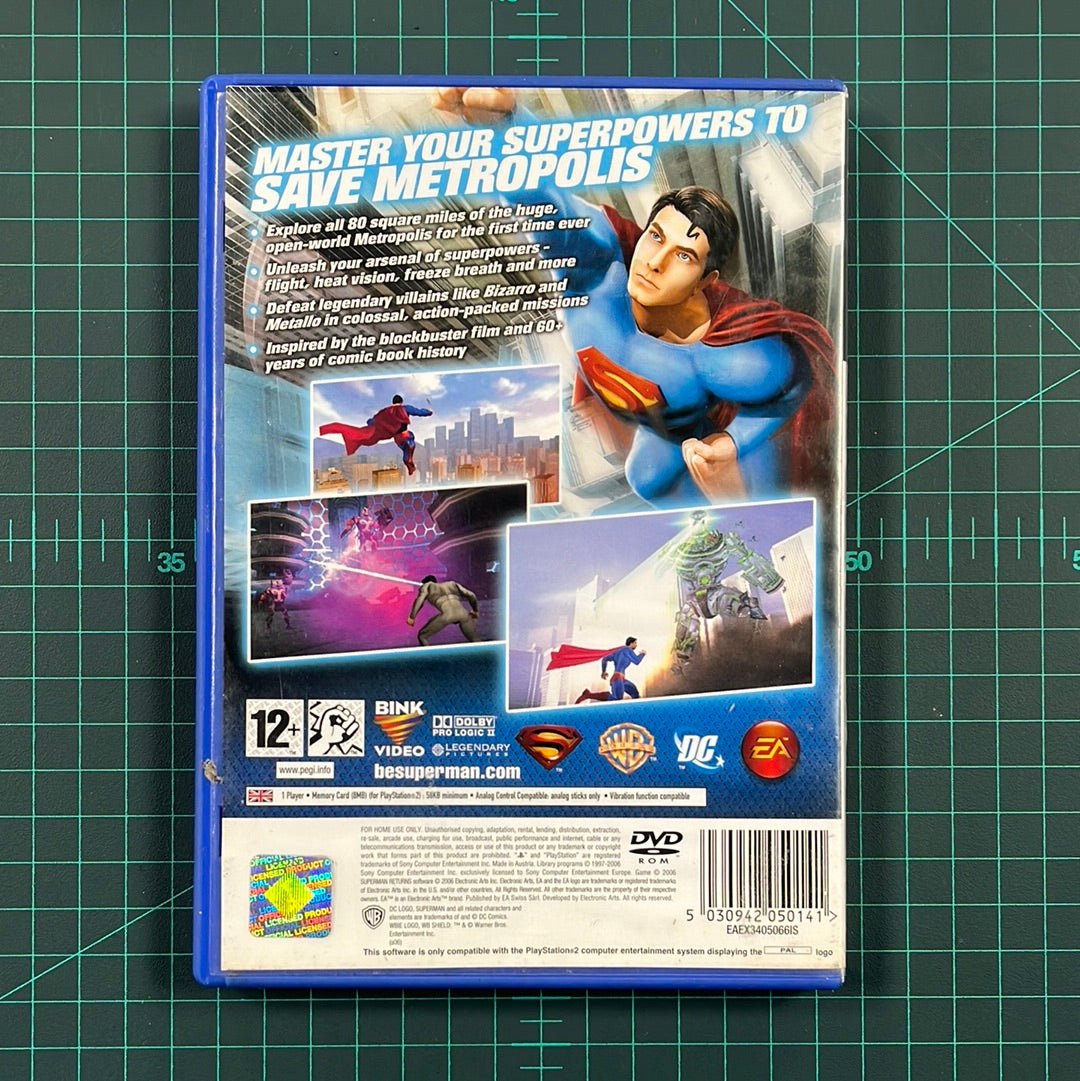 Superman Returns | PS2 | PlayStation 2 | Used Game - RetroguySA