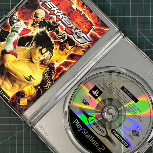 Tekken 5 | PS2 | PlayStation 2 | Platinum | Used Game | No Manual - RetroguySA