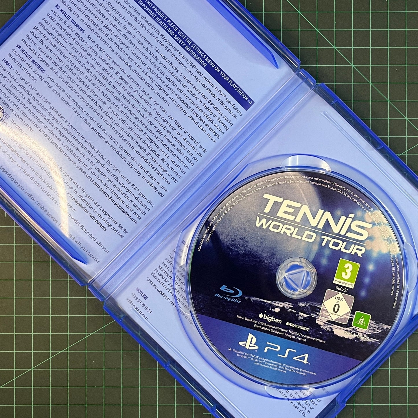 Tennis World Tour | PlayStation 4 | PS4 | Used Game | No Manual - RetroguySA