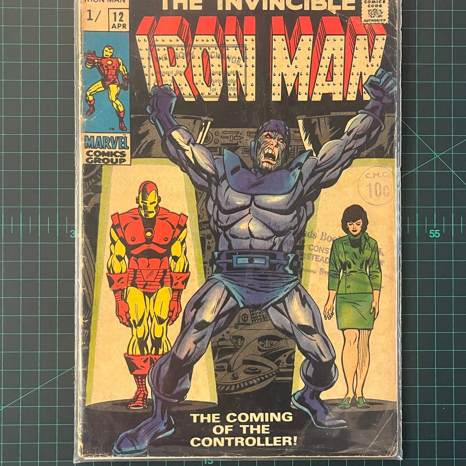 The Invincible Iron Man Vol 1 #12 | 1969 | Comic | Marvel | Comic Book - RetroguySA