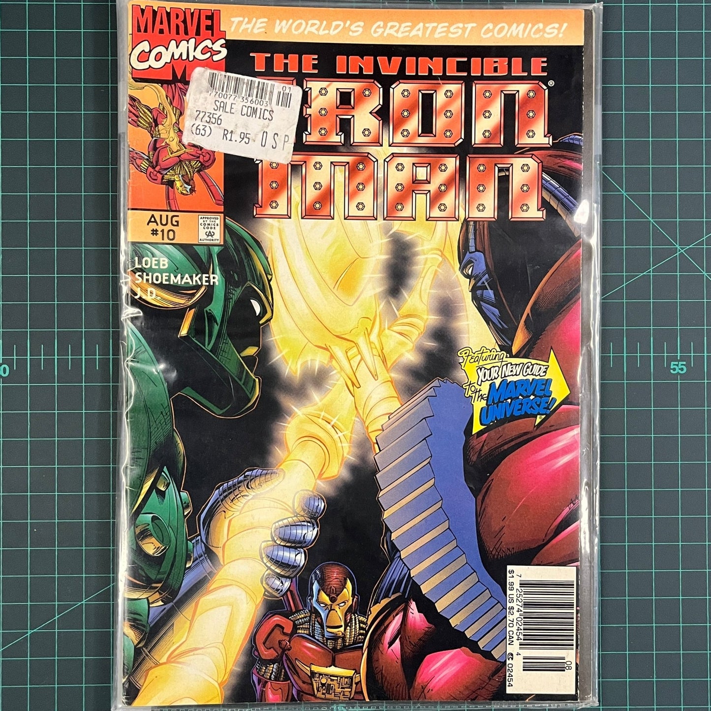 The Invincible Iron Man Vol 2 #10 | 1997 | Comic | Marvel | Comic Book - RetroguySA