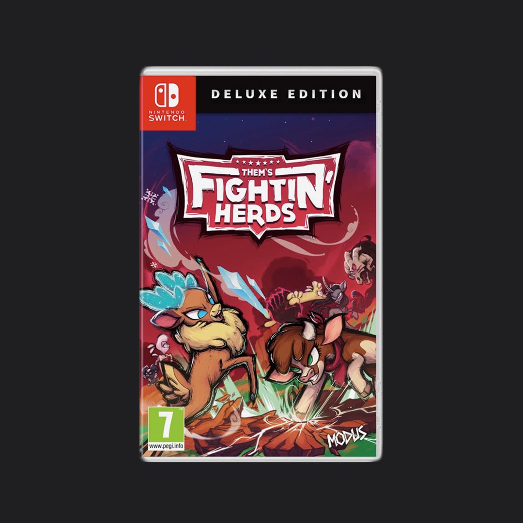 Them's Fightin' Herds - Deluxe Edition | Switch | Nintendo Switch | New Factory Sealed Game - RetroguySA