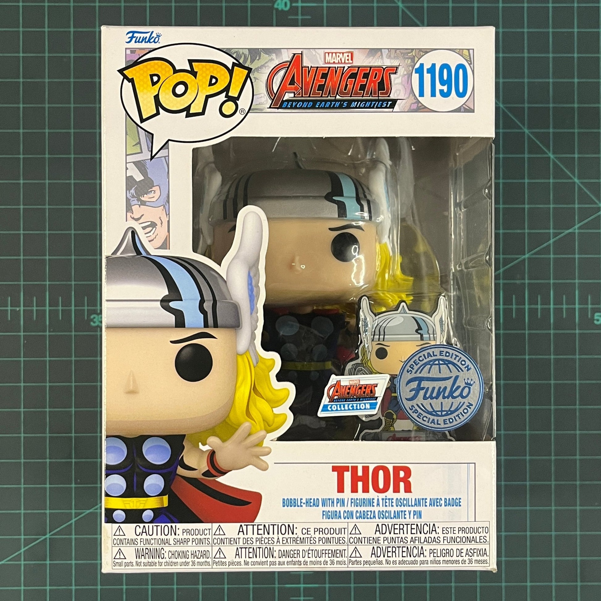 Thor | #1190 | Avengers Beyond Earths Mightiest | Funko Special Edition | Funko Pop | Collectible | Toy | In DMG Box - RetroguySA