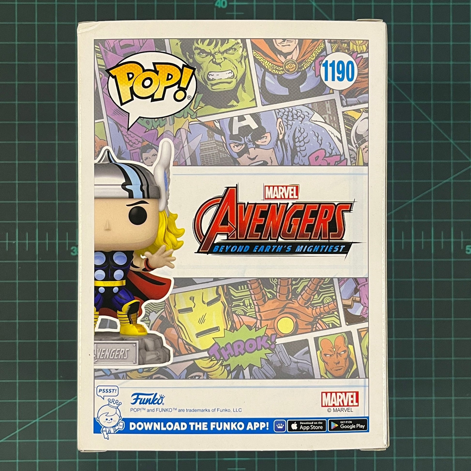 Thor | #1190 | Avengers Beyond Earths Mightiest | Funko Special Edition | Funko Pop | Collectible | Toy | In DMG Box - RetroguySA