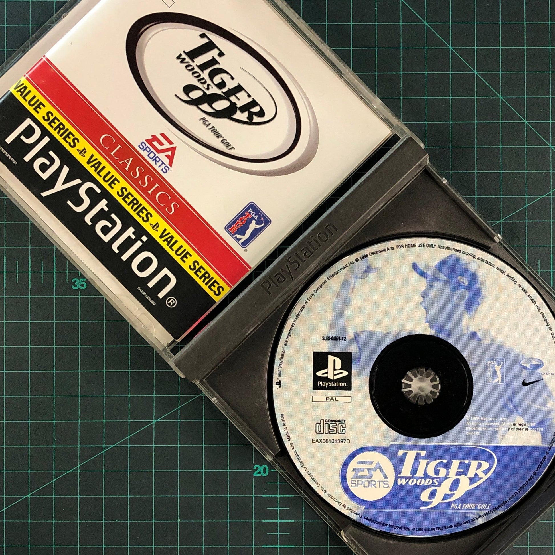 Tiger Woods 99 PGA Tour Golf | Classics | PlayStation 1 | PS1 | | Used Game - RetroguySA