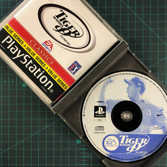 Tiger Woods 99 PGA Tour Golf | Classics | PlayStation 1 | PS1 | | Used Game - RetroguySA