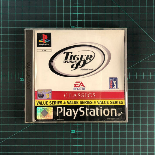 Tiger Woods 99 PGA Tour Golf | Classics | PlayStation 1 | PS1 | | Used Game - RetroguySA