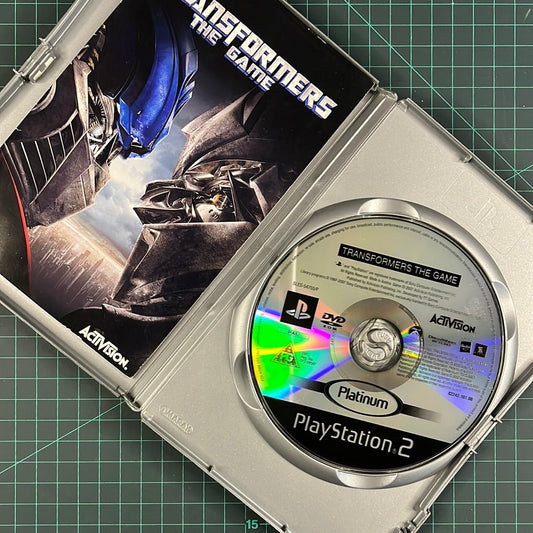 Transformers: The Game | Playstation 2 | Platinum | PS2 | Used Game - RetroguySA
