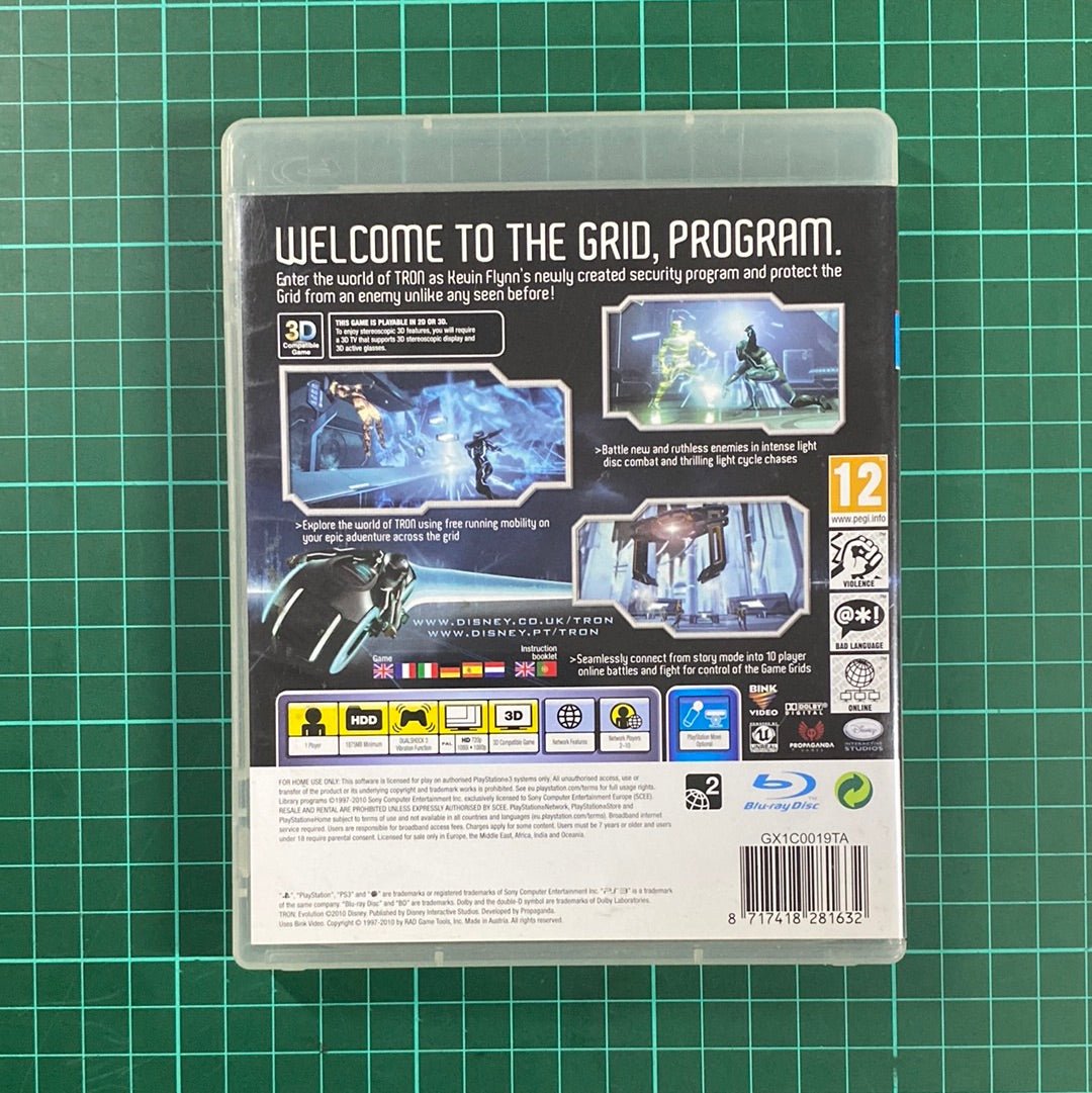 TRON: Evolution | PlayStation 3 | PS3 | Used Game - RetroguySA