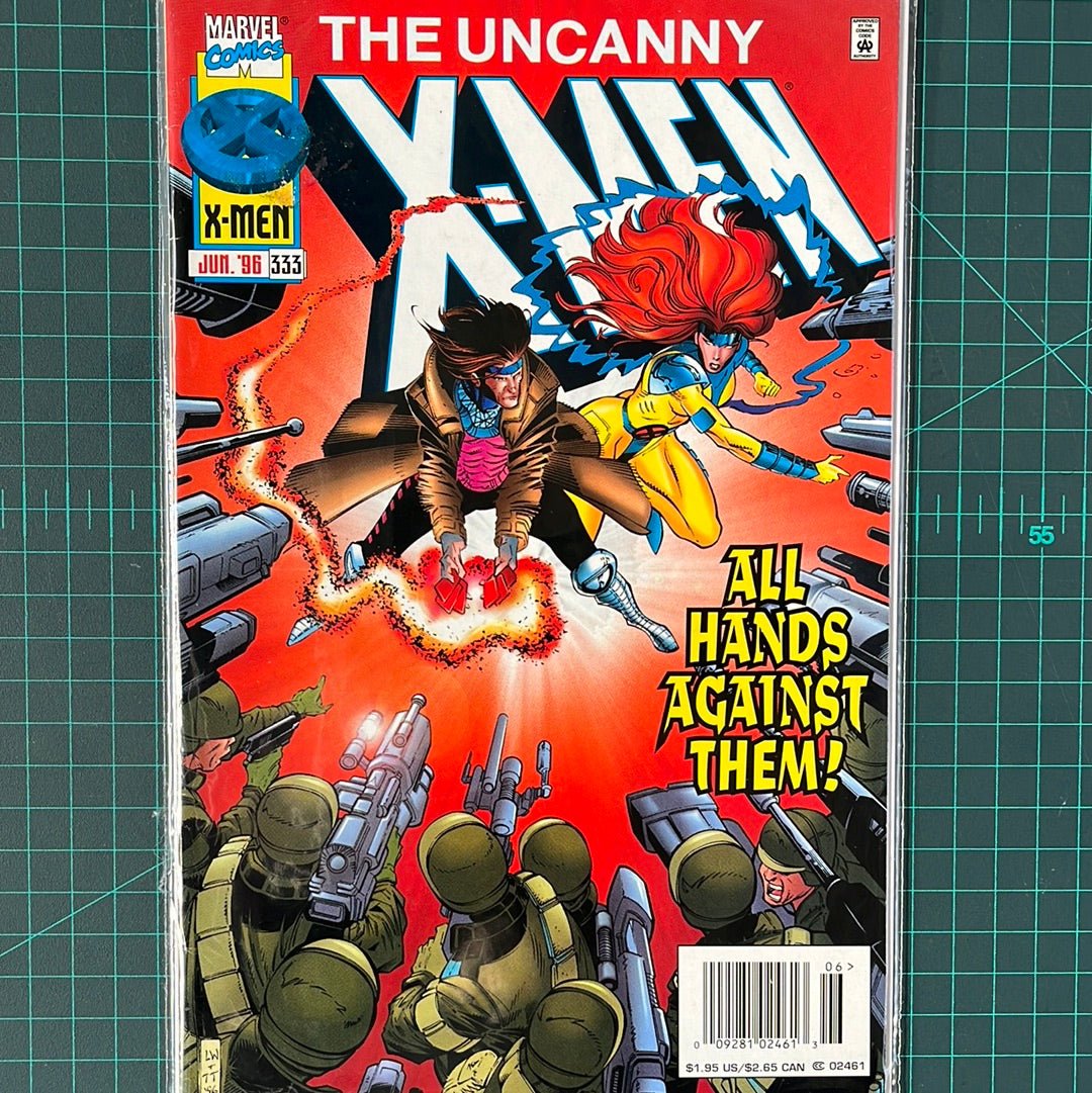 Uncanny X - Men #333 | 1996 | Comic | Marvel | Deluxe | Comic Book - RetroguySA