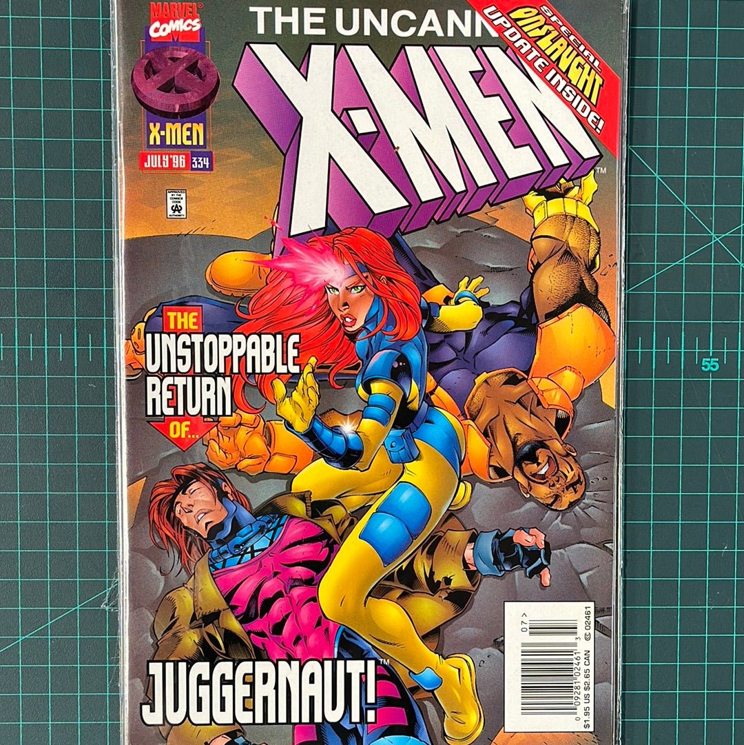 Uncanny X - Men #334 | 1996 | Comic | Marvel | Deluxe | Comic Book - RetroguySA
