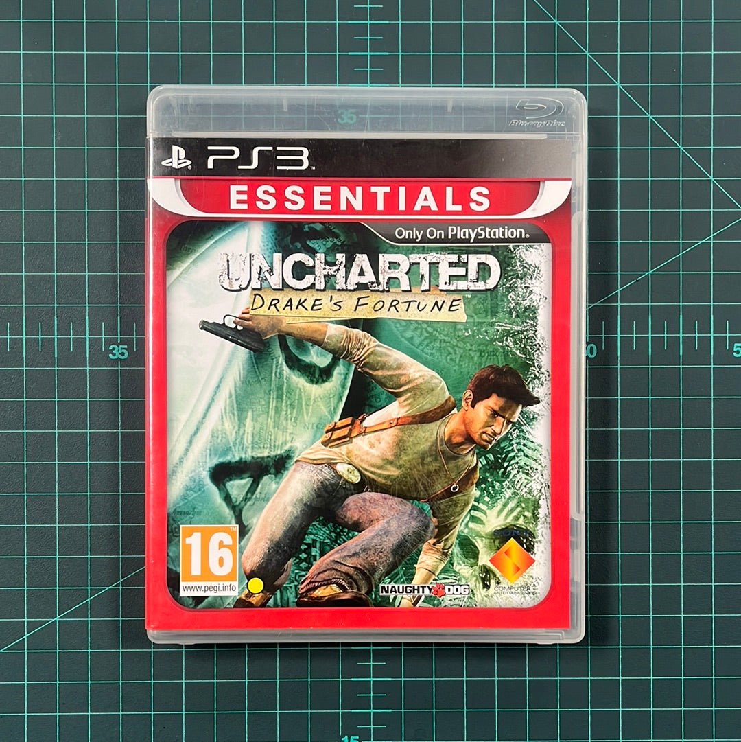 Uncharted: Drake's Fortune | PS3 | PlayStation | PS3 | Essentials | Used Game - RetroguySA