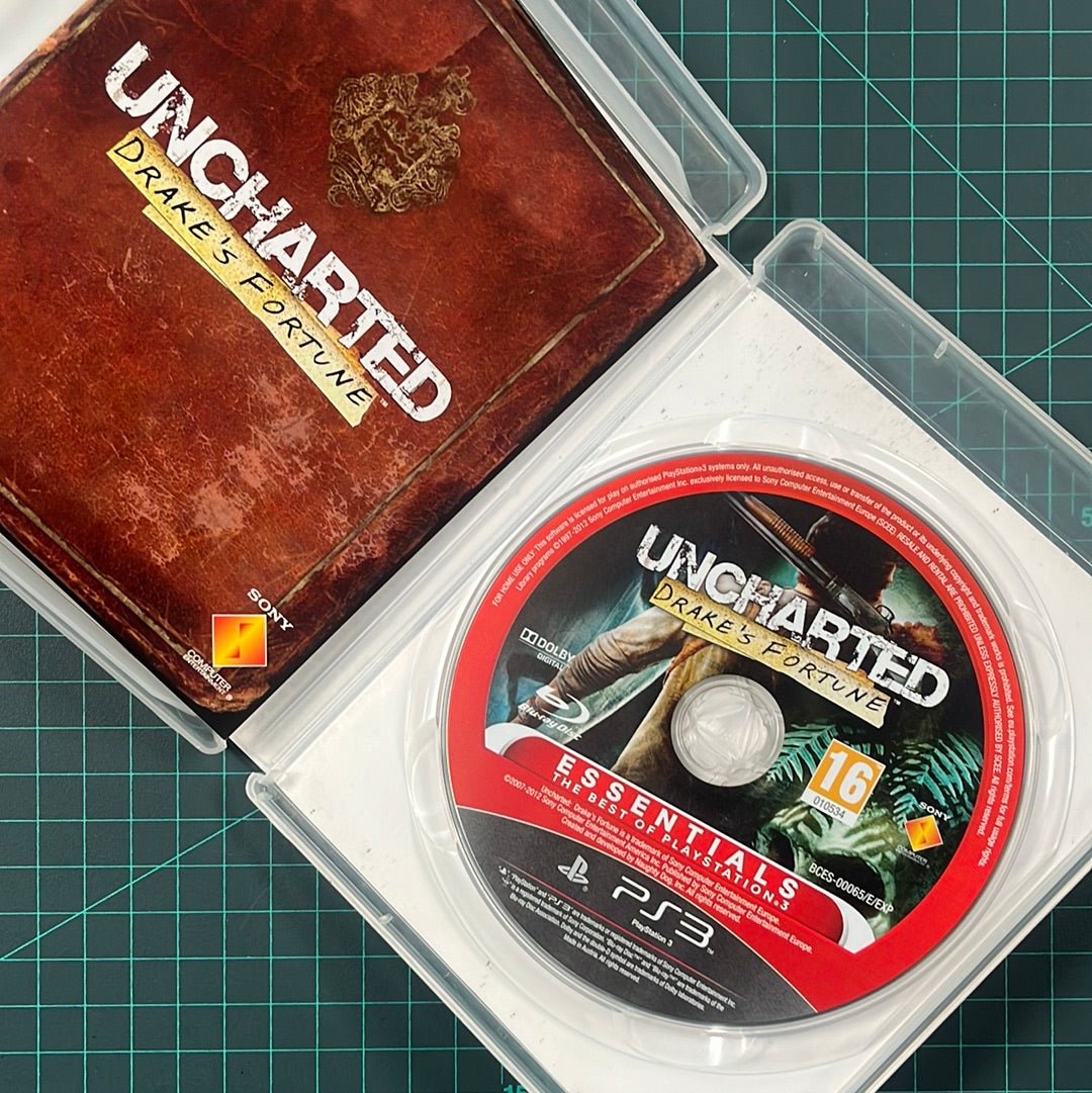 Uncharted: Drake's Fortune | PS3 | PlayStation | PS3 | Essentials | Used Game - RetroguySA