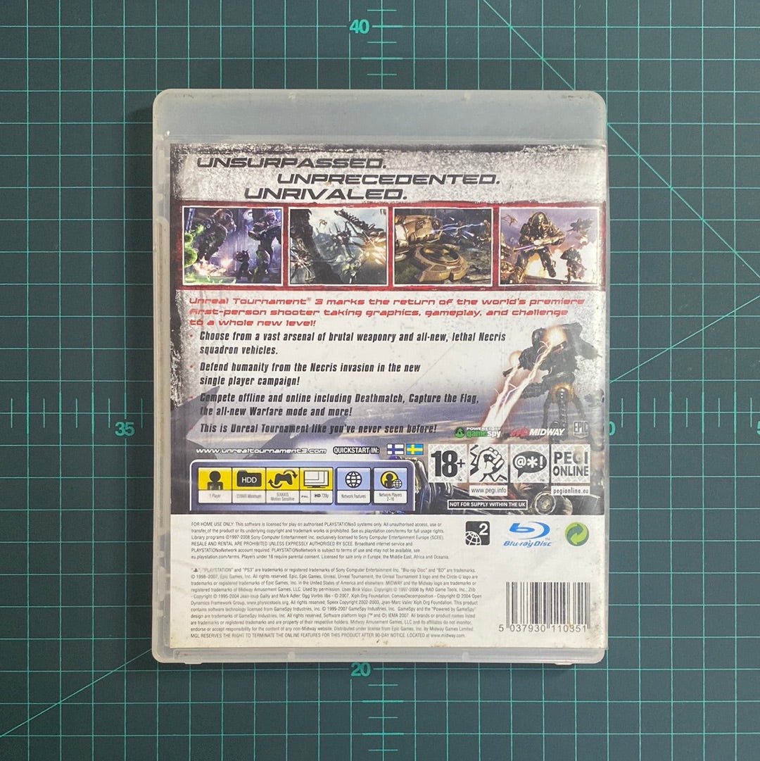 Unreal Tournament III | PlayStation 3 | PS3 | Used Game - RetroguySA
