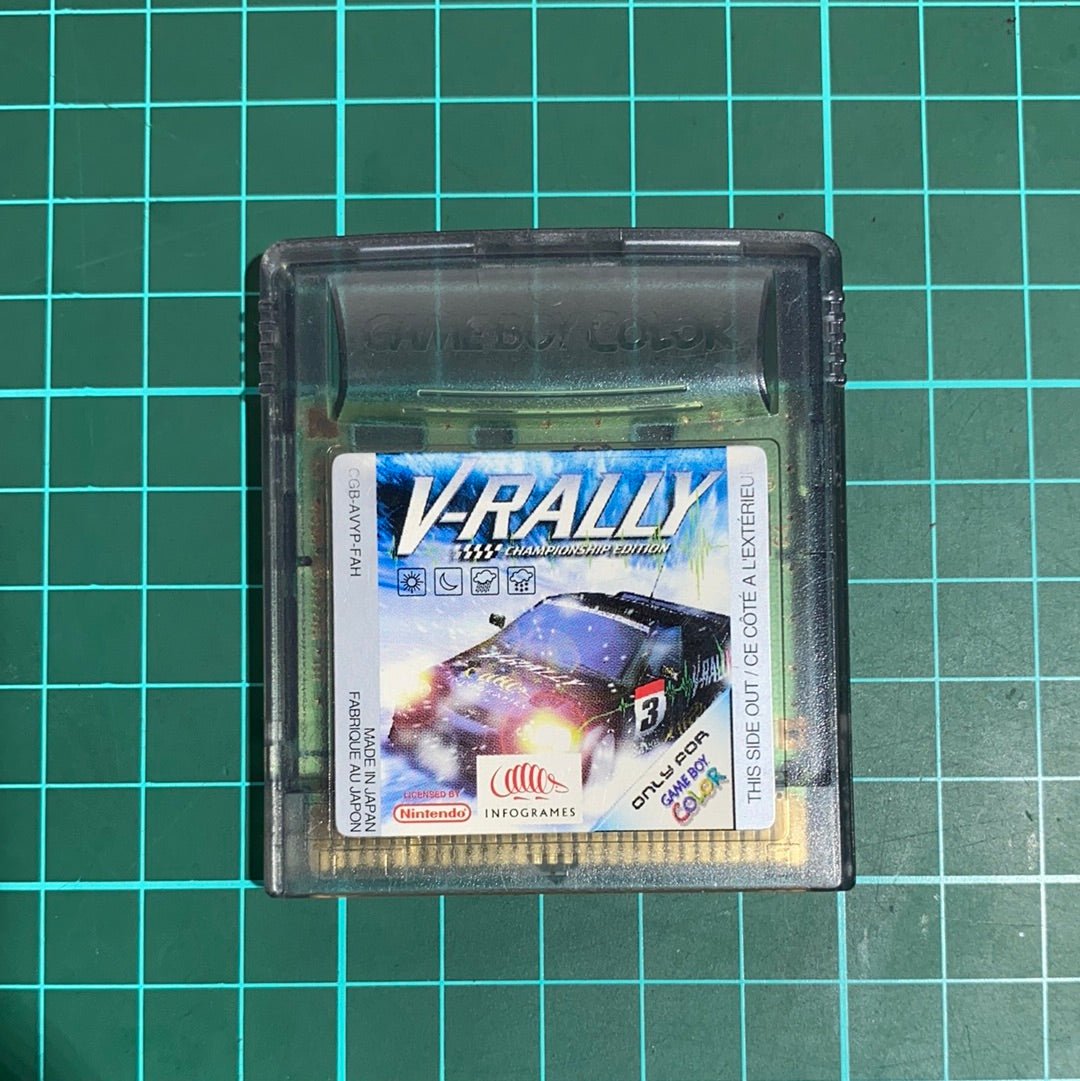V - Rally - Championship | Nintendo Gameboy Color | Game Boy Color | Used Game - RetroguySA