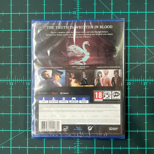 Vampire: The Masquerade: Swansong | Playstation 4 | PS4 | New Game Sealed - RetroguySA
