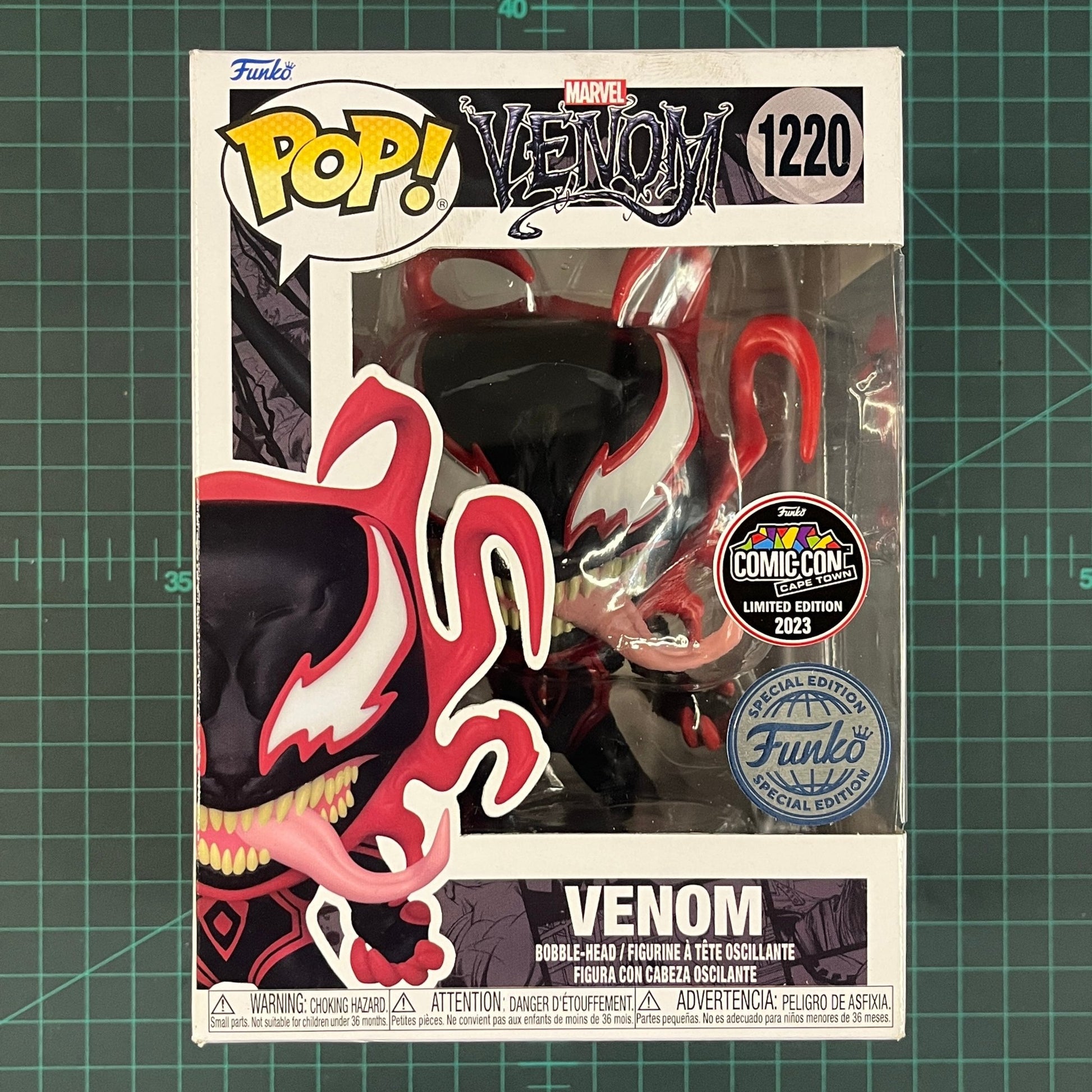 Venom | #1220 | Funko Special Edition | Comic - Con Cape Town 2023 Limited Edition | Funko Pop | Collectible | In DMG Box - RetroguySA