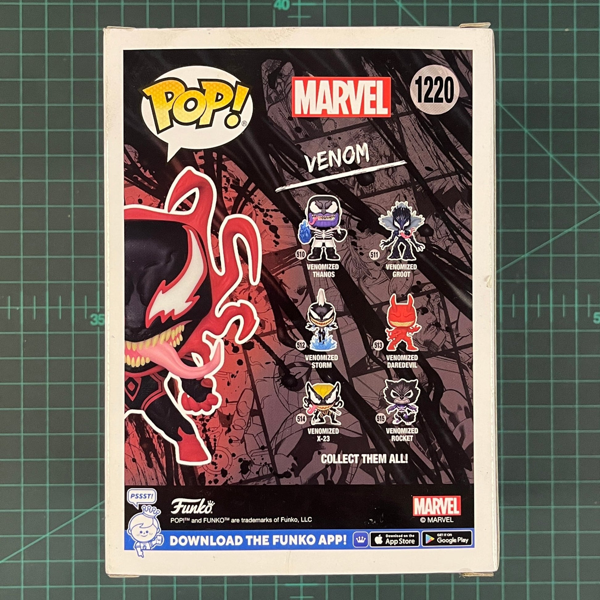 Venom | #1220 | Funko Special Edition | Comic - Con Cape Town 2023 Limited Edition | Funko Pop | Collectible | In DMG Box - RetroguySA
