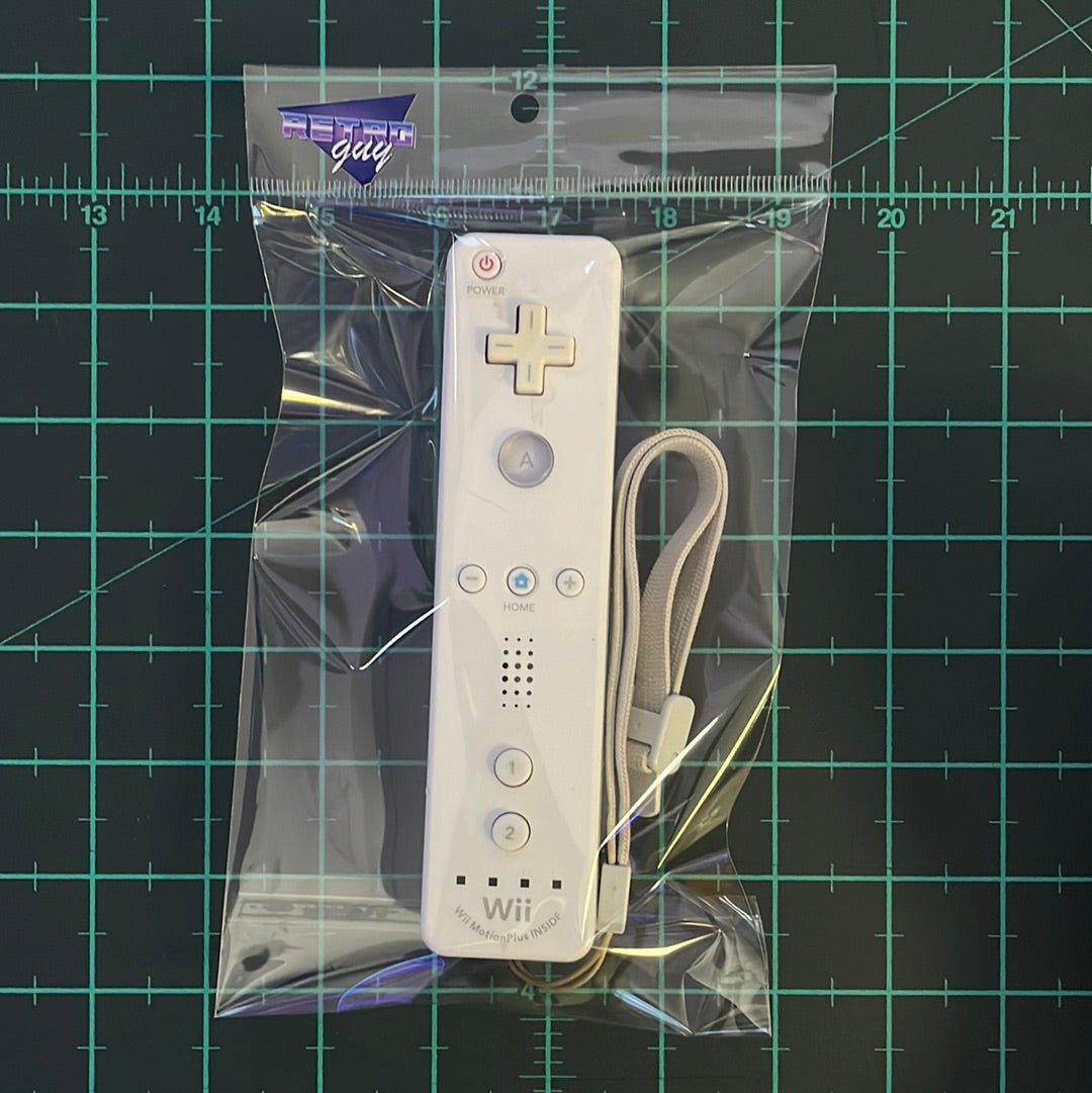 Wii Motion Plus Controller | Controller | Nintendo Wii | Wii | White | Accessories | Used - RetroguySA