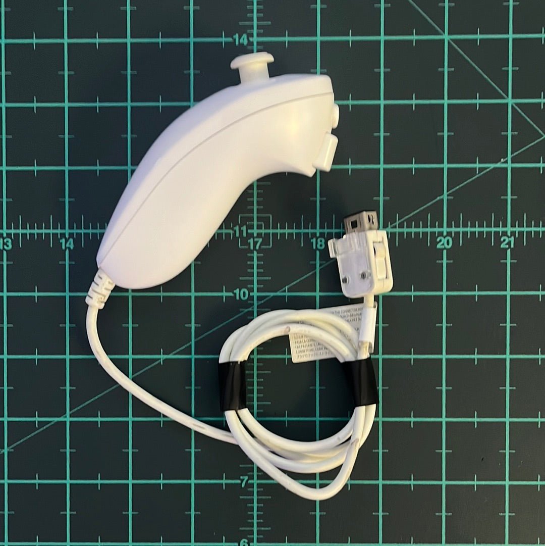 Wii Nunchuck | Controller | Nintendo Wii | Wii | White | Accessories | Used - RetroguySA