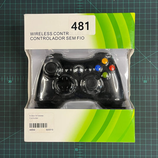 Wireless Xbox Controller | Generic 3rd Party | Black | Xbox 360 | New Accessories - RetroguySA
