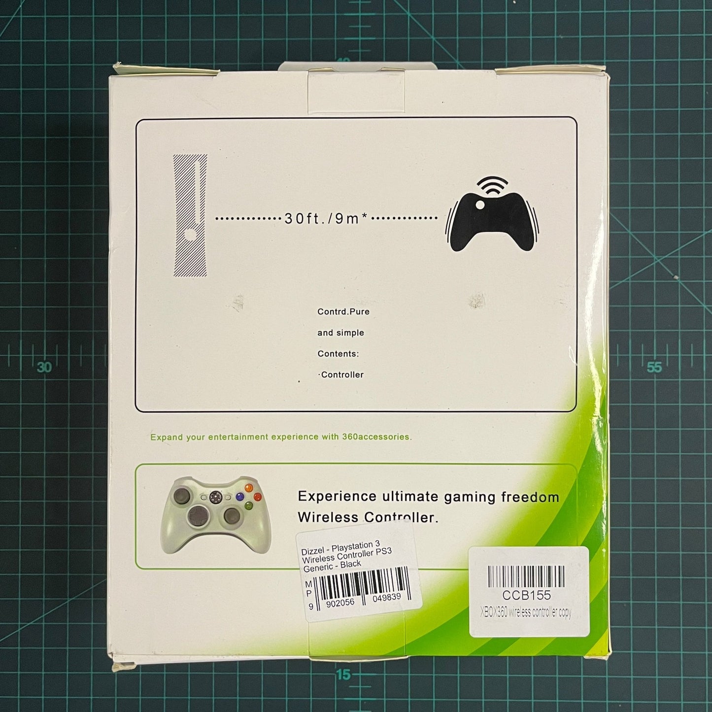 Wireless Xbox Controller | Generic 3rd Party | Black | Xbox 360 | New Accessories - RetroguySA