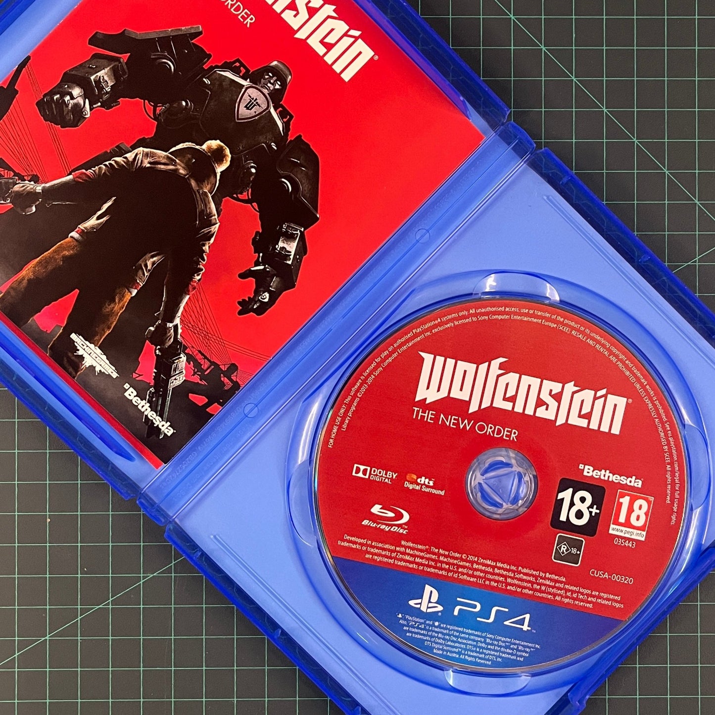 Wolfenstein: The New Order | PlayStation 4 | PS4 | Used Game - RetroguySA