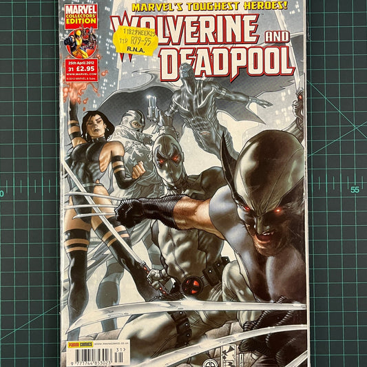 Wolverine and Deadpool Vol 2 #31 | 2012 | Comic | Marvel | Comic Book - RetroguySA