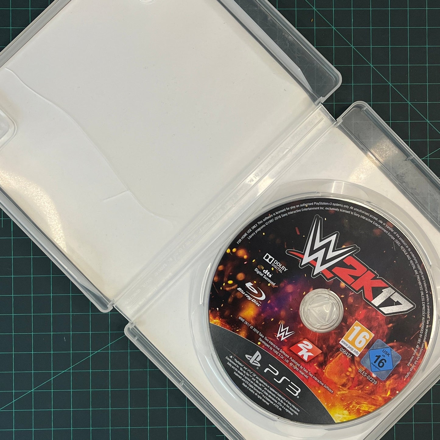 WWE 2K17 | PS3 | PlayStation 3 | Used Game | No manual - RetroguySA