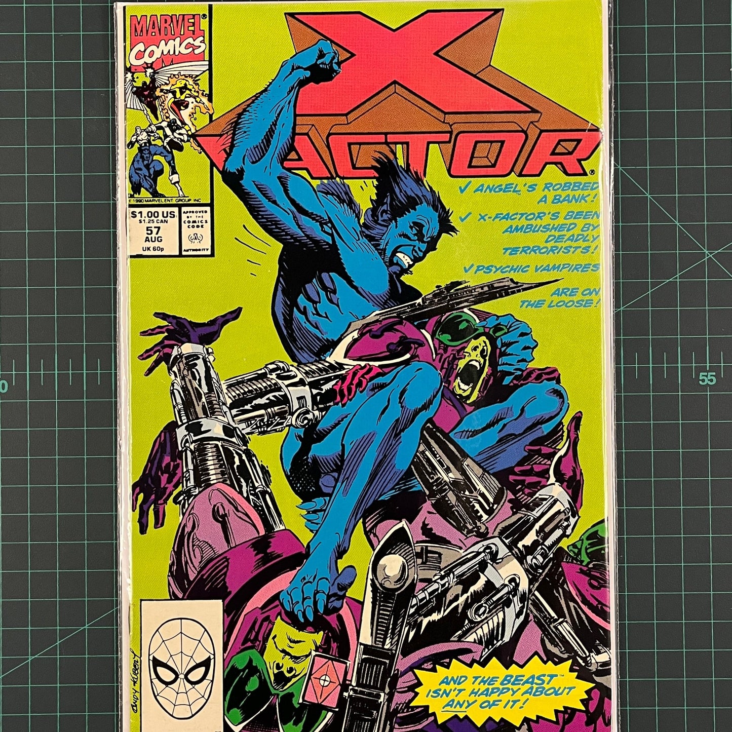 X - Factor #57 | 1990 | Comic | Marvel | Comic Book - RetroguySA