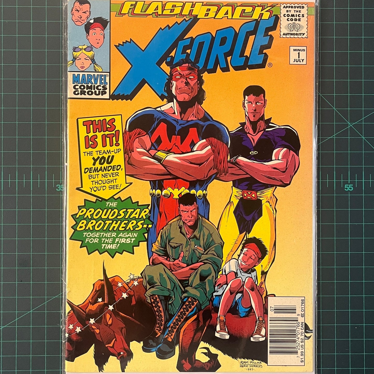 X - Force Flashback: Minus 1 | 1997 | Comic | Marvel | Comic Book - RetroguySA