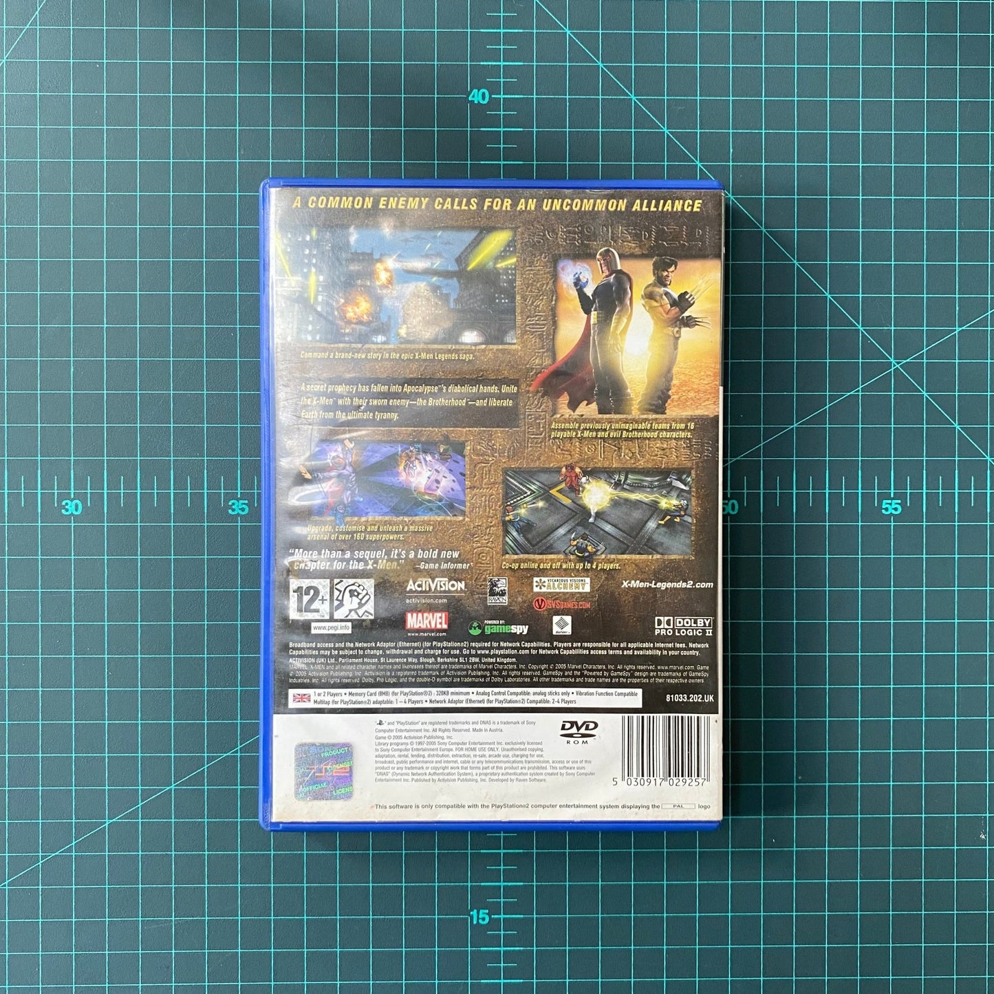 X - Men Legends II: Rise of Apocalypse | PS2 | PlayStation 2 | Used Game - RetroguySA