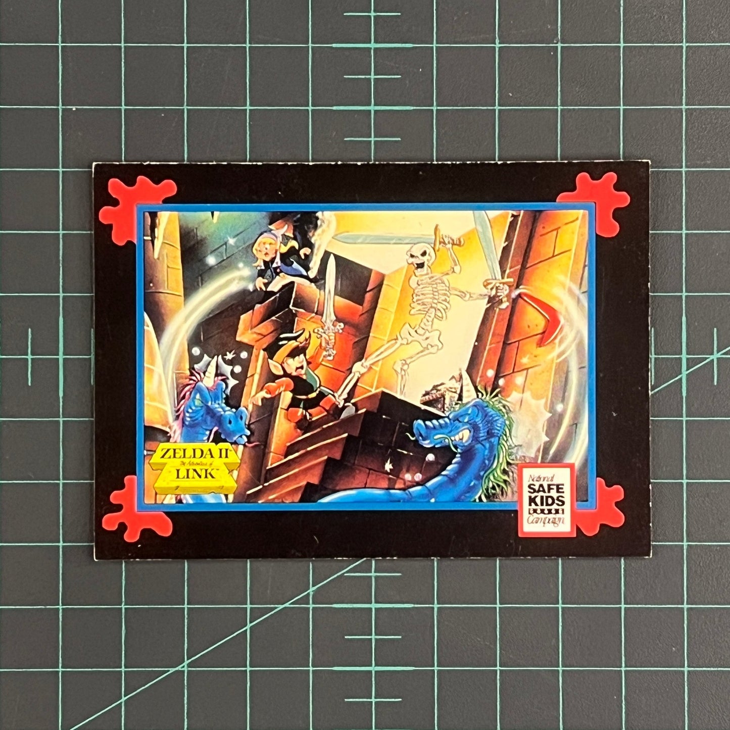 Zelda II Adventures of Link V2 | Impel Trading Card Treats | 1991 | Nintendo | Trading Card - RetroguySA