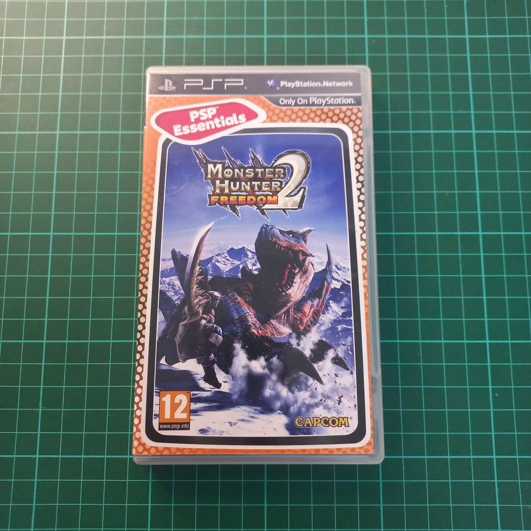 Monster Hunter : Freedom 2 | Essential | PSP | Used Game – RetroguySA