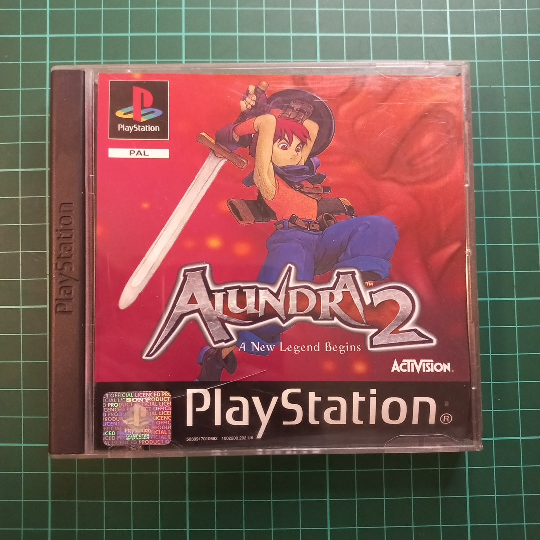 Alundra 2 New Legend Begins Ps1 Used Game Retroguysa