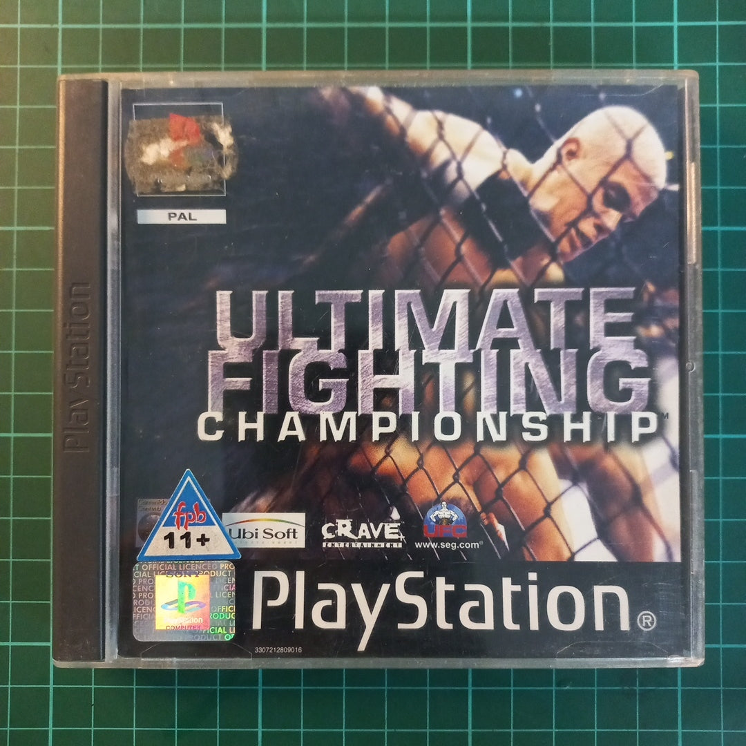 Ultimate Fighting Championship | Playstation 1 | PS1 | Used Game –  RetroguySA