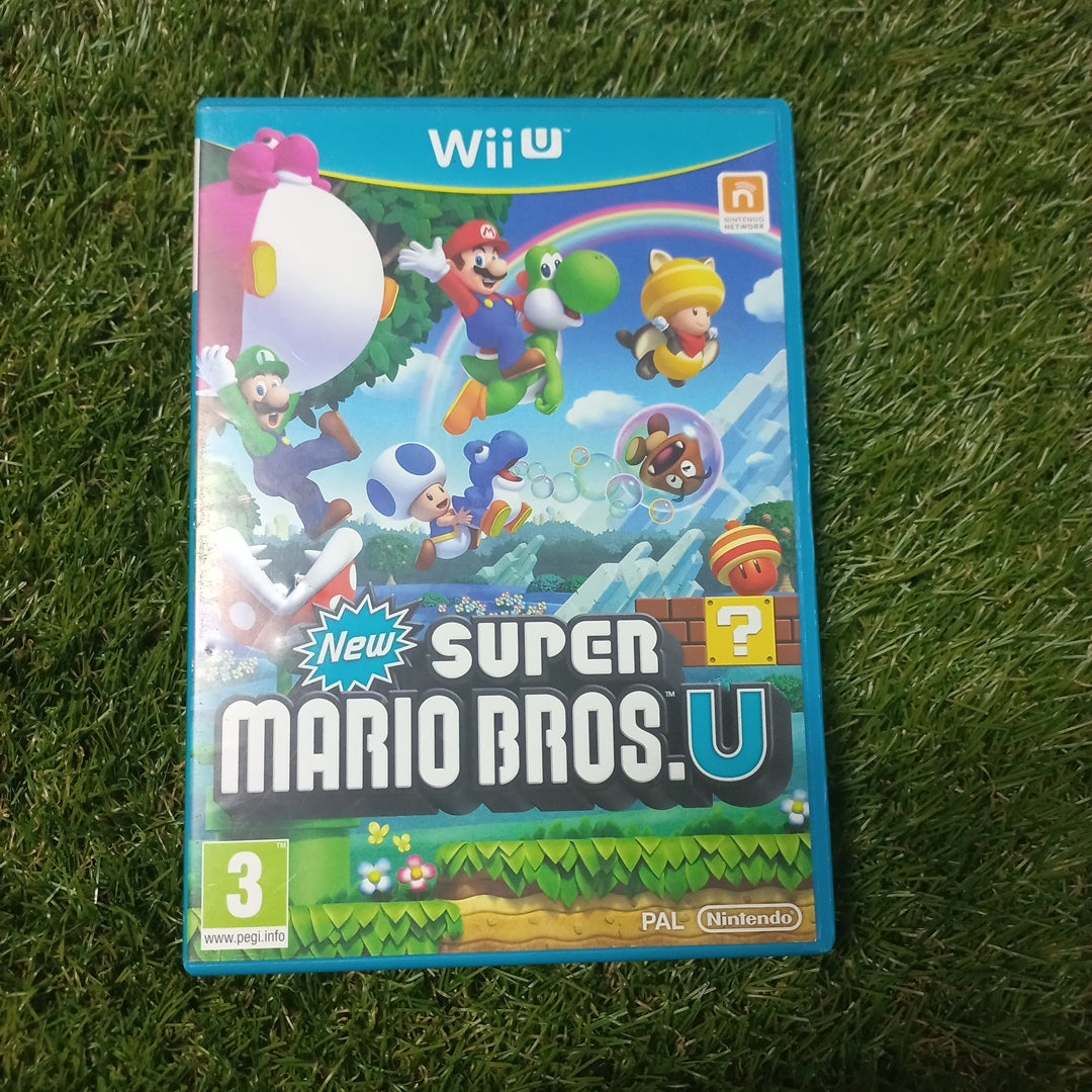 Nintendo Wii U Preto 32GB New Super Mario Bros U Usado - Mundo Joy
