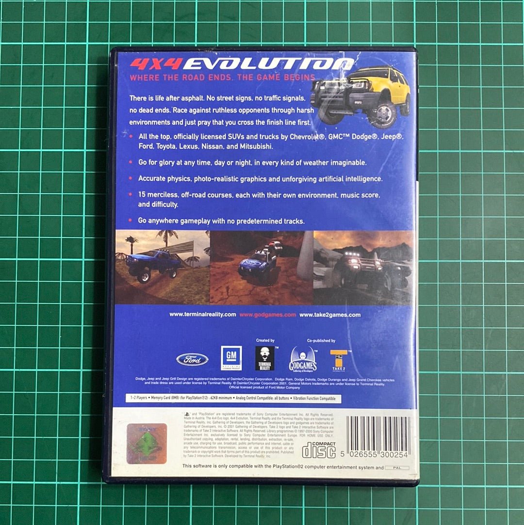 4x4 Evolution | PlayStation 2 | PS2 | Used Game - RetroguySA
