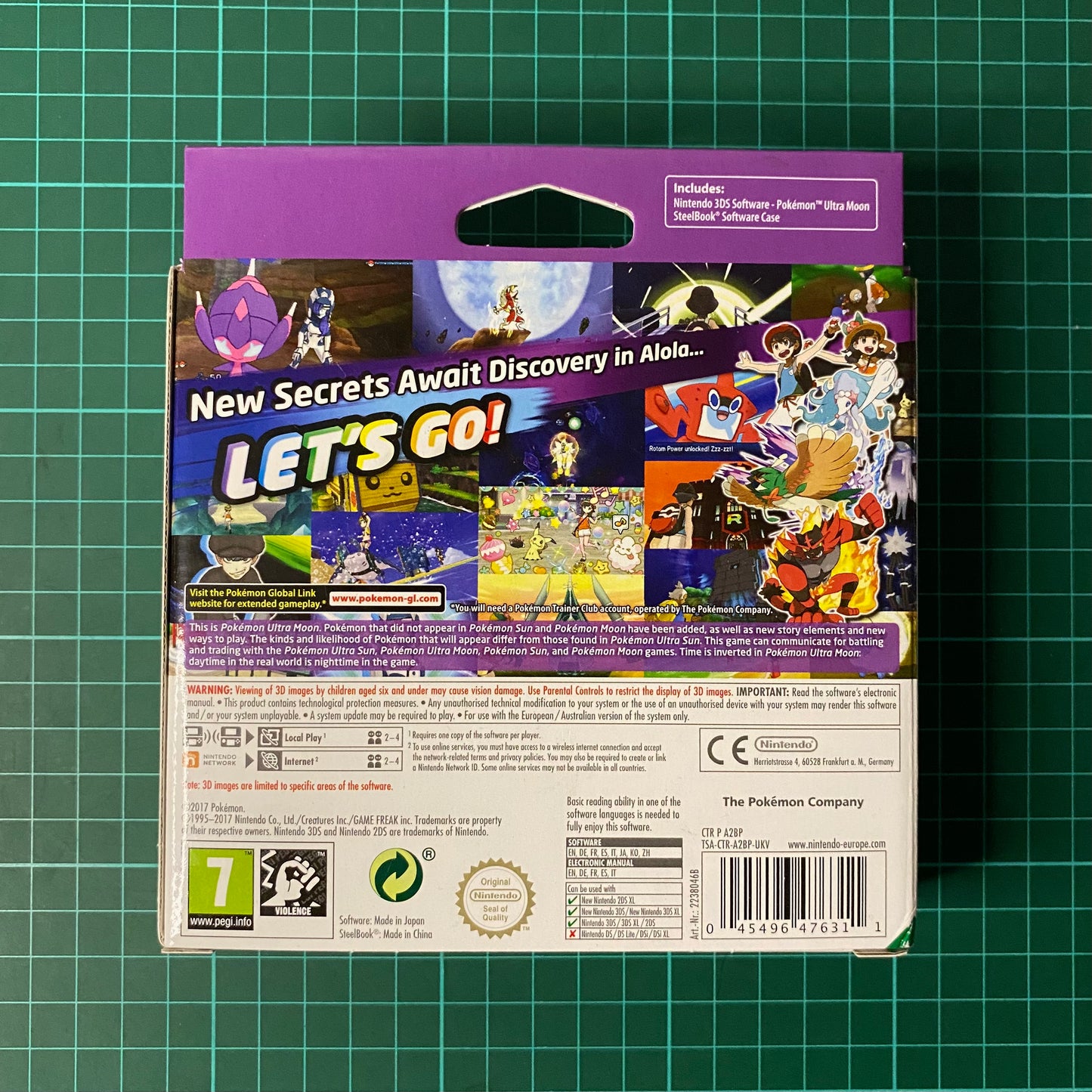 Pokemon: Ultra Moon Fan Edition | Steelbook | Nintendo 3DS | Used Game