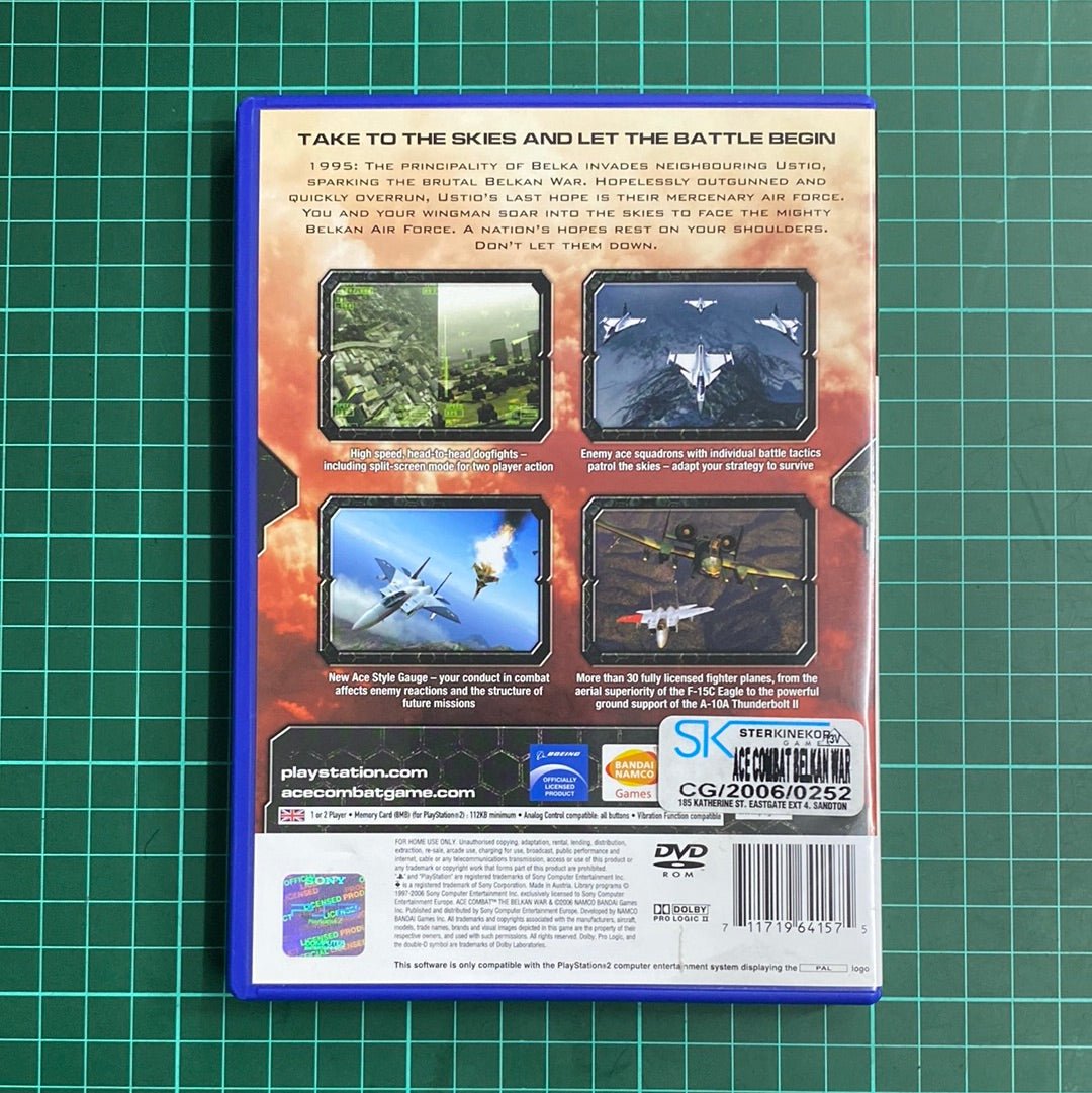 Ace Combat: The Belkan War | PlayStation 2 | PS2 | Used game - RetroguySA