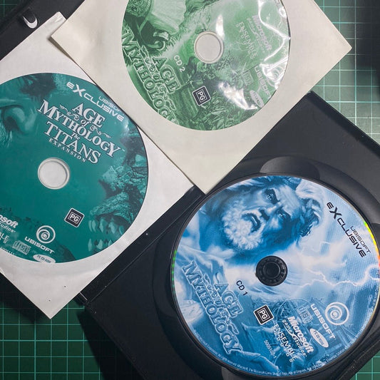 Age of Mythology: Age of Empires 1 & 2 + Age of Mythology The Titans | Ubisoft Exclusive | PC | Used Game - RetroguySA