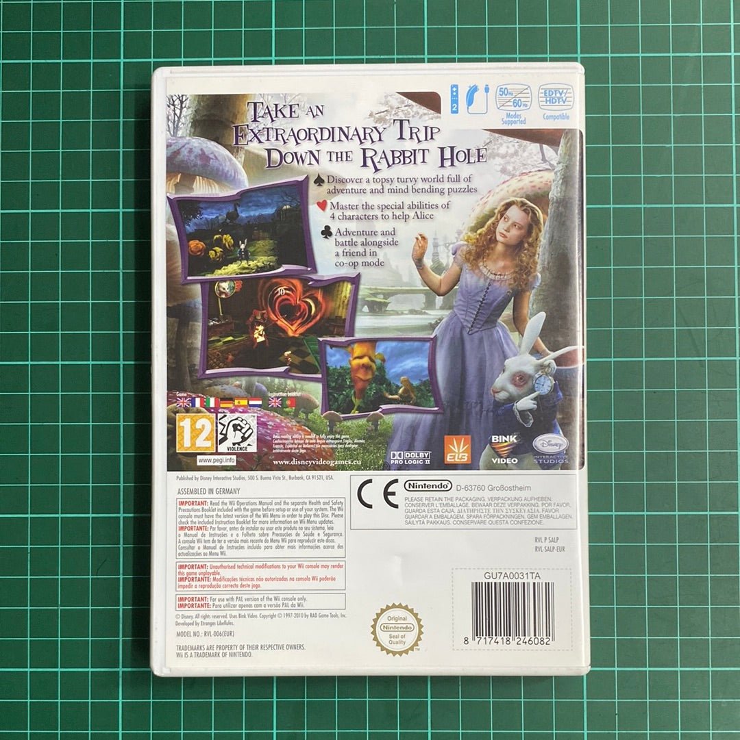 Alice In Wonderland | Wii | Nintendo Wii | Used Game - RetroguySA