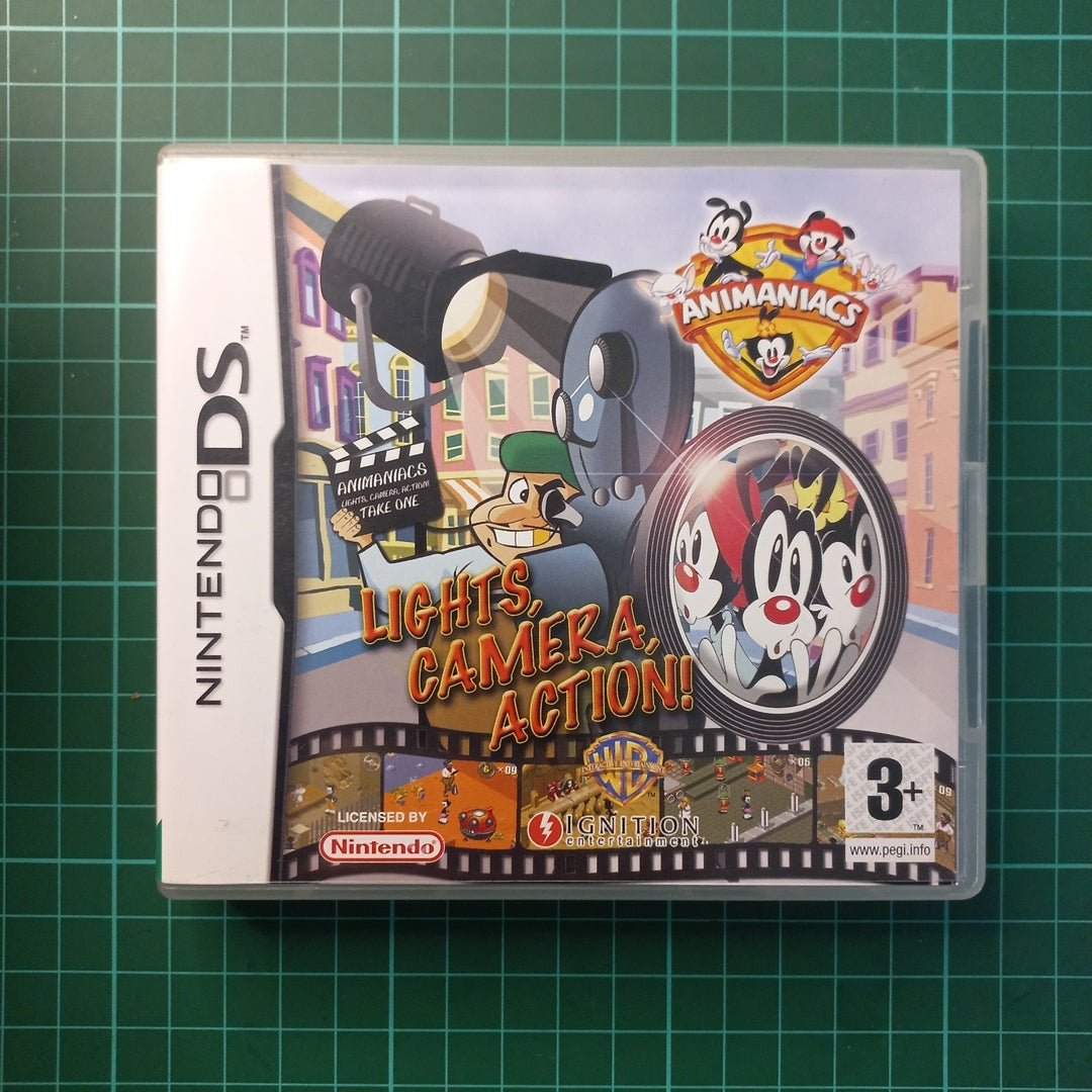 Animaniacs : Lights, Camera, Action! | Nintendo DS | Used Game - RetroguySA