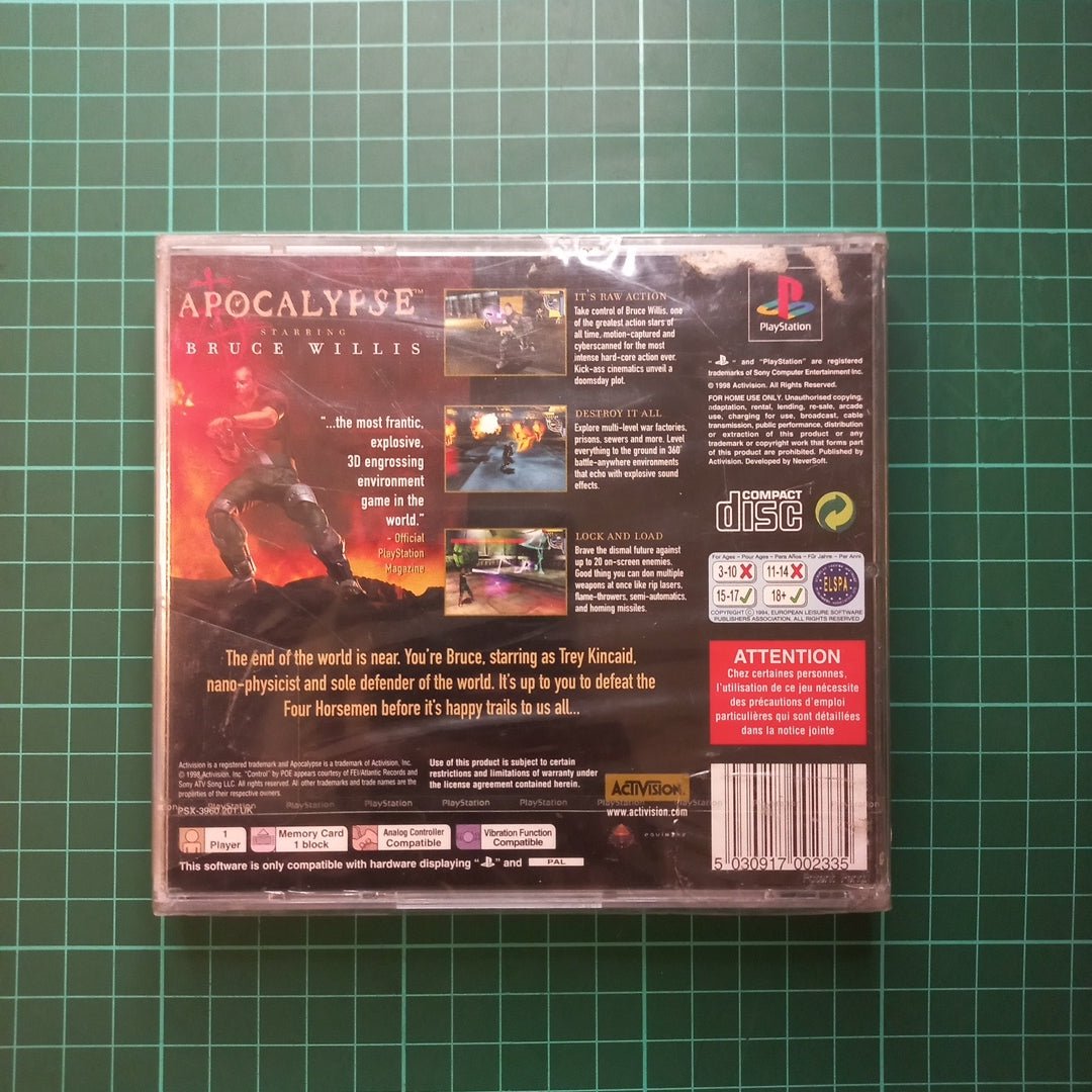 Apocalypse | Playstation 1 | PS1 | New Game - RetroguySA